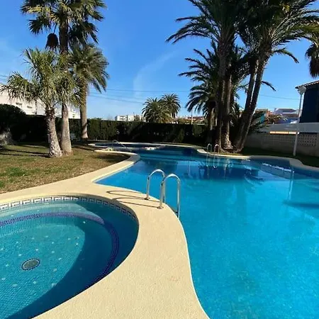 Apartamento Denia,Piscina,Padel,150 M De La Playa Exterior foto